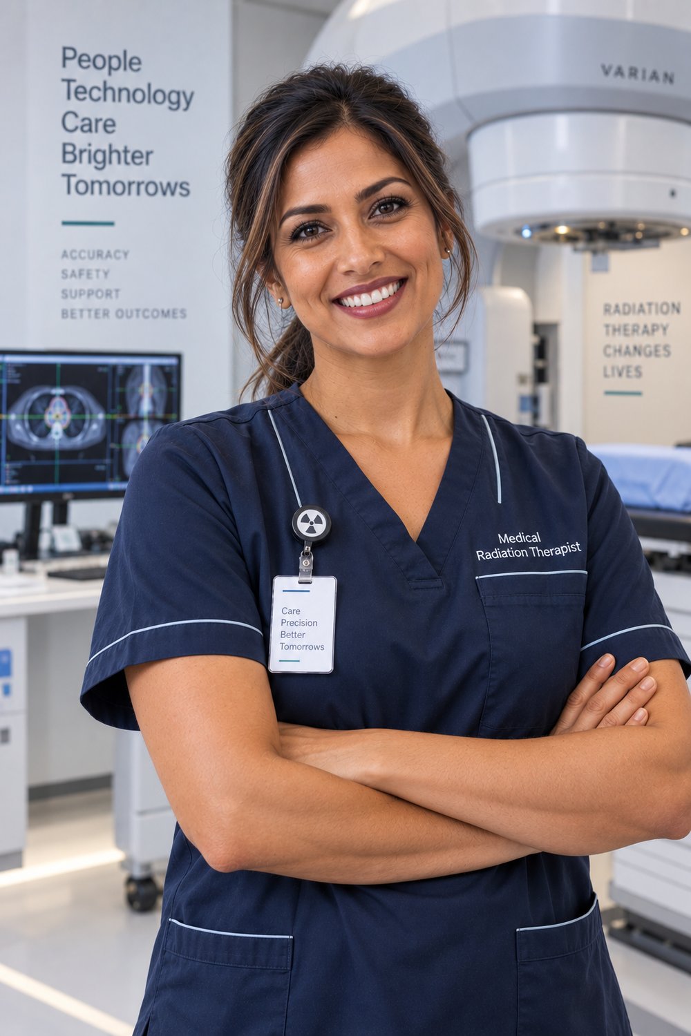 Medical radiation practitioner using ClearCPD